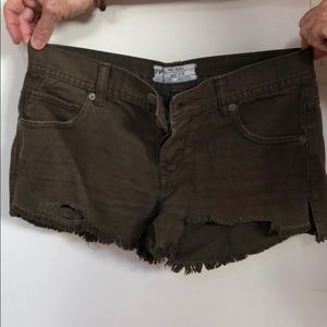 Free people shorts!